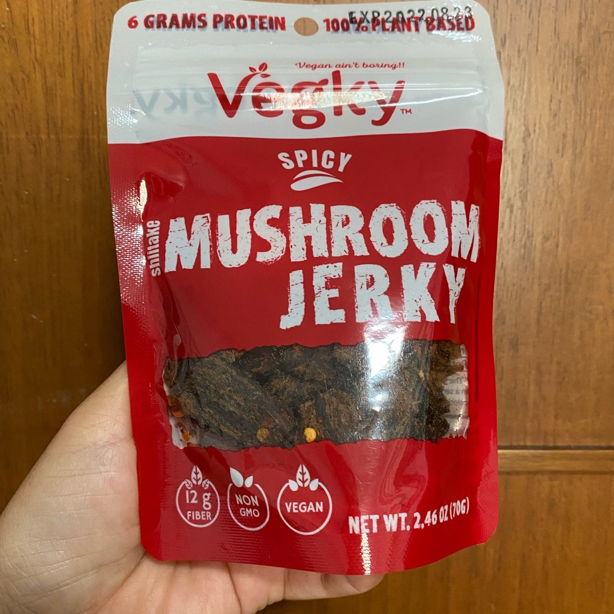 Vegky Spicy Mushroom Jerky Reviews abillion