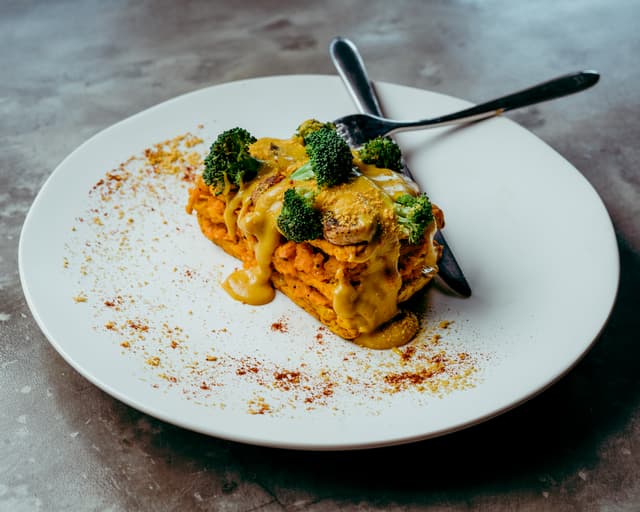 Foto del plato “TEMPEH ‘LASAGNA’”
