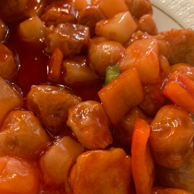 Foto del plato “Sweet & Sour Chicken”