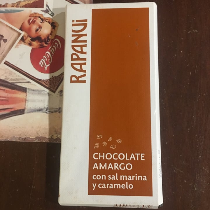 photo of Rapanui Chocolate Amargo Con Sal Marina Y Caramelo shared by @majonietolamas on  29 Apr 2022 - review