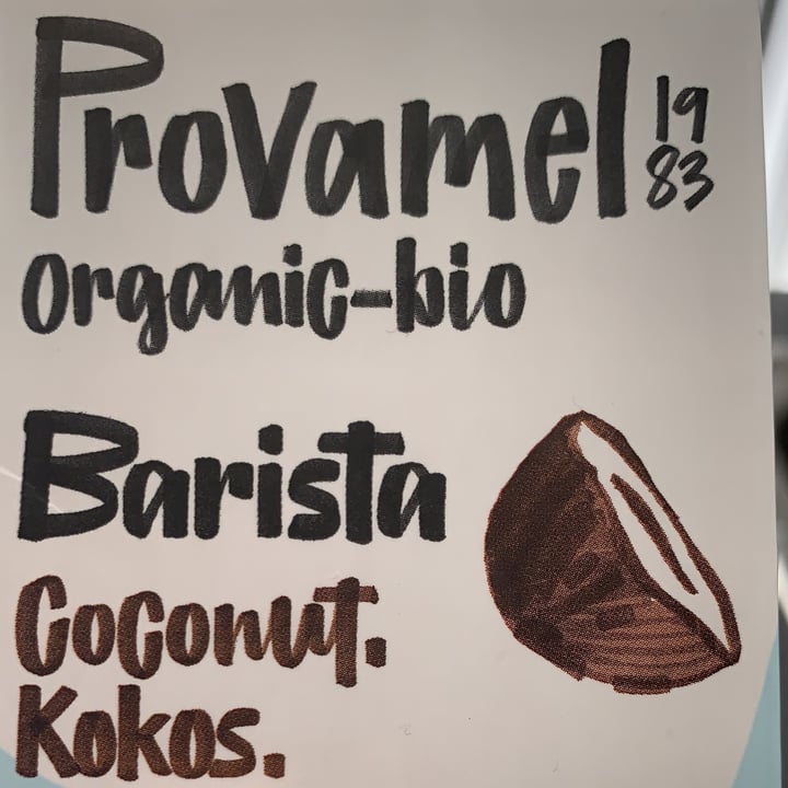 photo of Provamel Provamel Organic-bio Barista Coconut shared by @sinii on  09 Aug 2021 - review