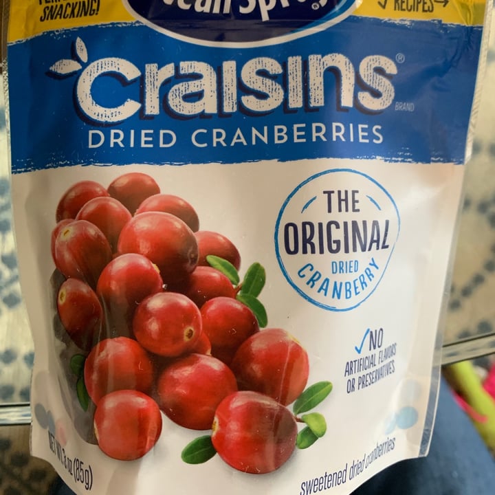 photo of Ocean Spray Craisins Dried Cranberries shared by @possumandpalmetto on  12 Oct 2020 - review