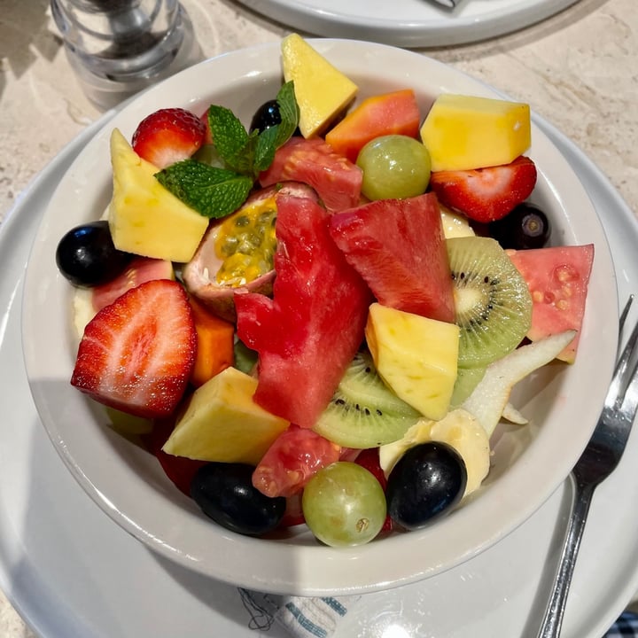 review photo of tashas Fruit Salad shared by @mayavegan on 05 May 2021 - review