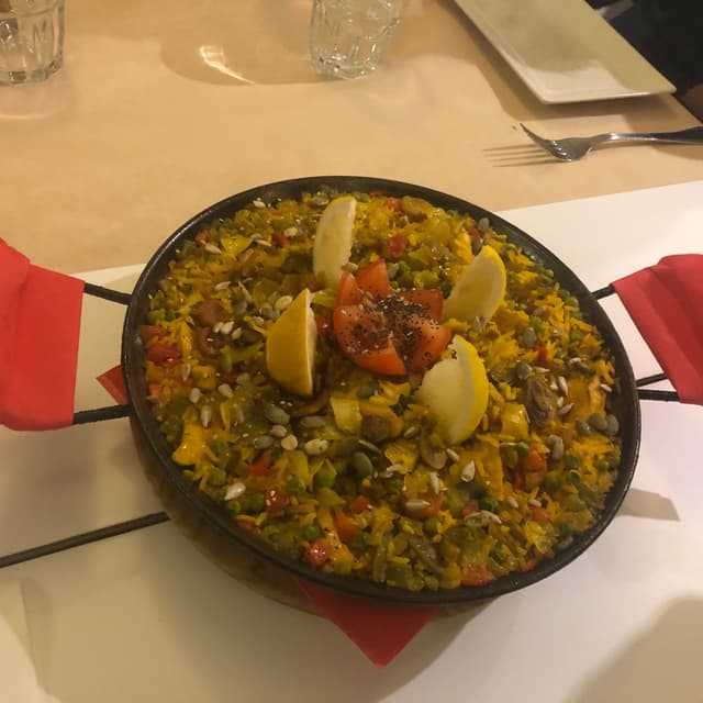 Photo of the dish “Paella Vegana”