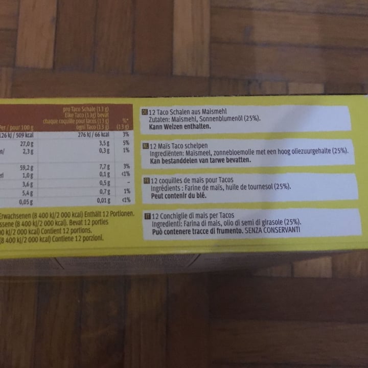 review photo of Old El Paso 12 Taco Shells shared by @martinacane11 on 16 Nov 2021 - review