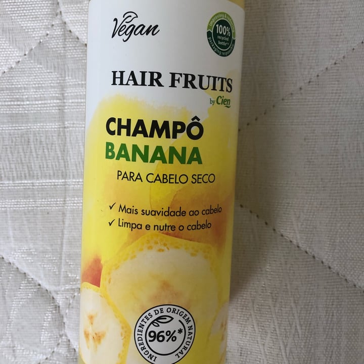 photo of Cien hair fruits champô banana shared by @vanmartins on  10 Jun 2022 - review