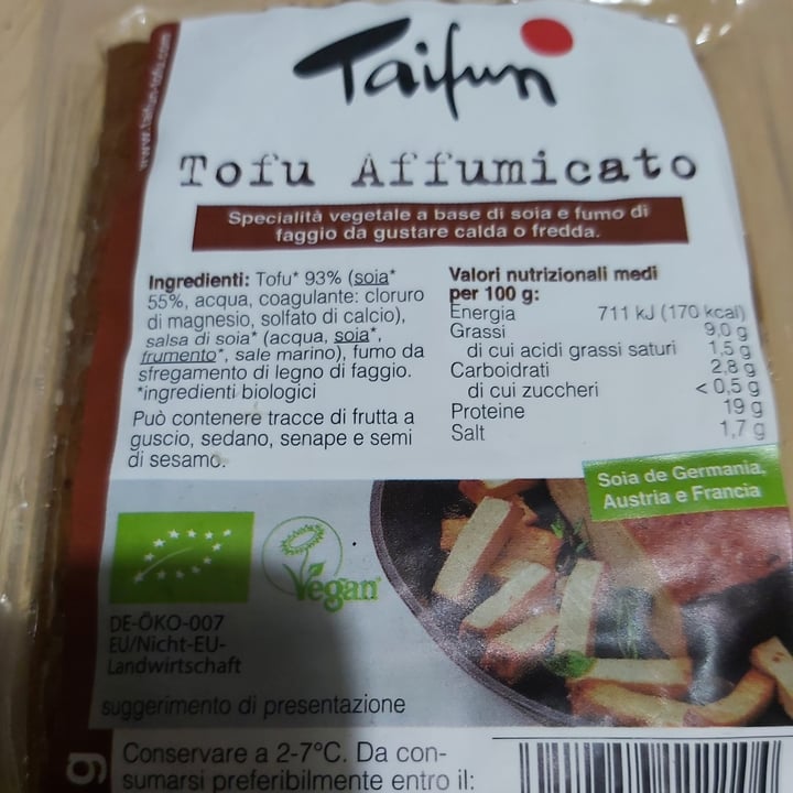 photo of Taifun Tofu Affumicato shared by @asietta69 on  28 Nov 2021 - review