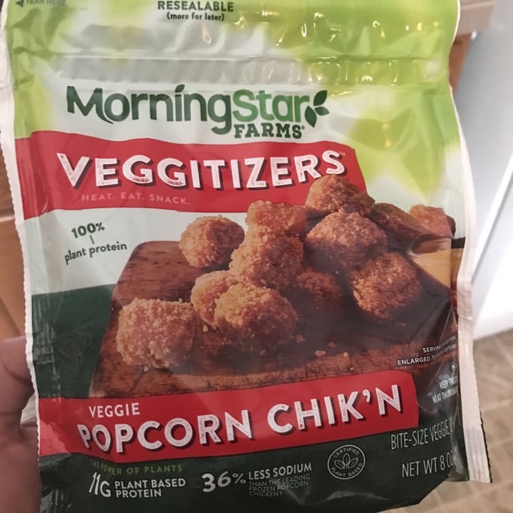 photo of MorningStar Farms Veggitizers Veggie Popcorn Chik’N shared by @kra4e on  19 Jun 2020 - review