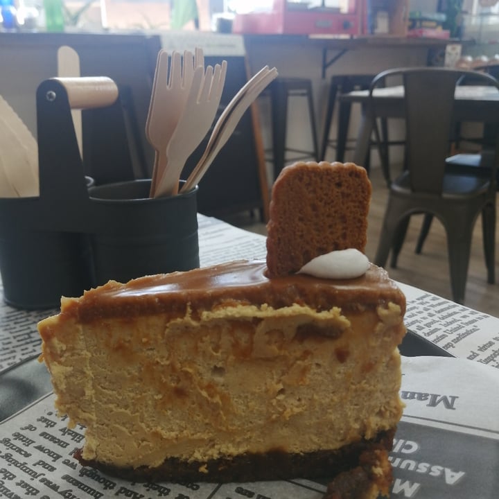 photo of Vegan Streetfood Deli - Obs Biscoff Cheesecake shared by @ragmahe on  10 Dec 2021 - review