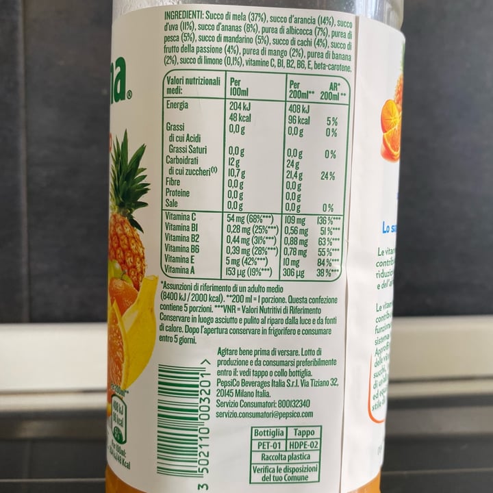 photo of Tropicana Succo multivitaminico shared by @vanillac on  29 Sep 2022 - review