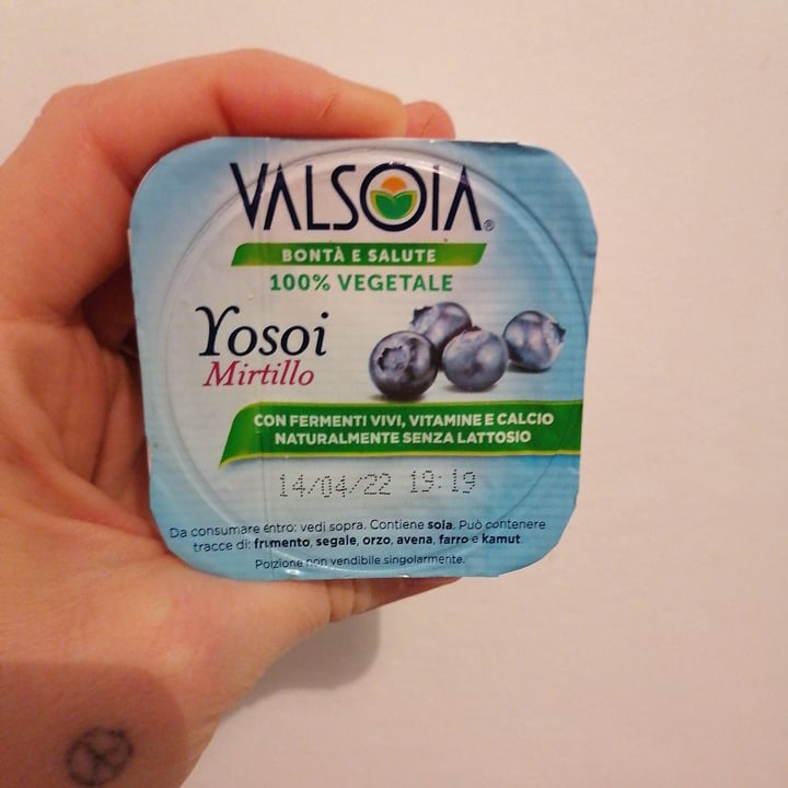 photo of Valsoia Yogurt ai Mirtilli shared by @eleoseppia on  14 Mar 2022 - review