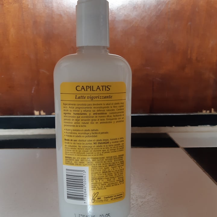 review photo of Capilatis Leche Vigorizante shared by @rodriguezbrem on 02 May 2022 - review