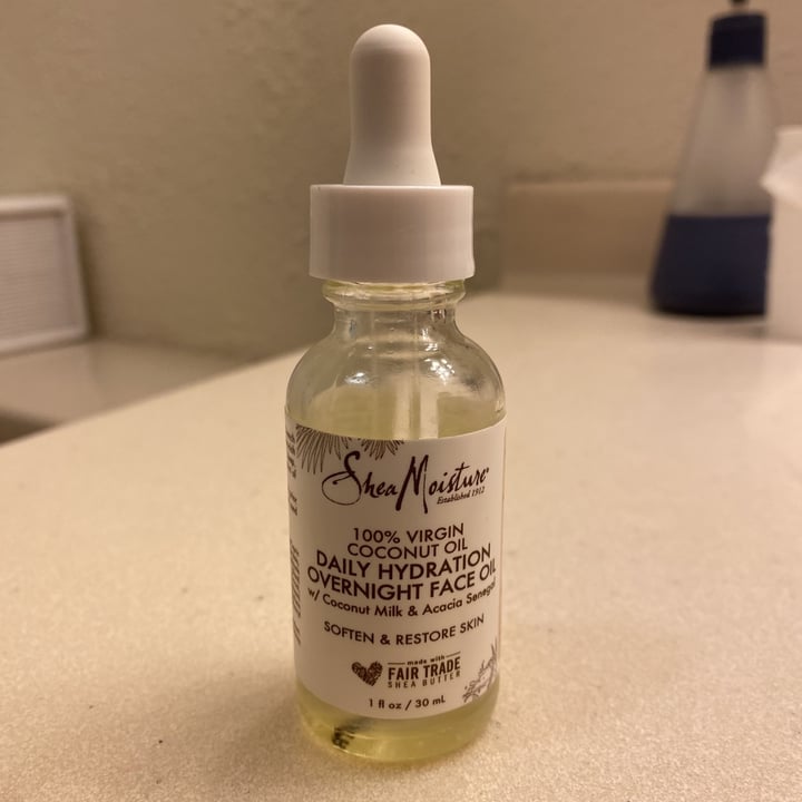 photo of SheaMoisture Daily Hydration Overnight Face Oil shared by @kelley288 on  27 Mar 2021 - review