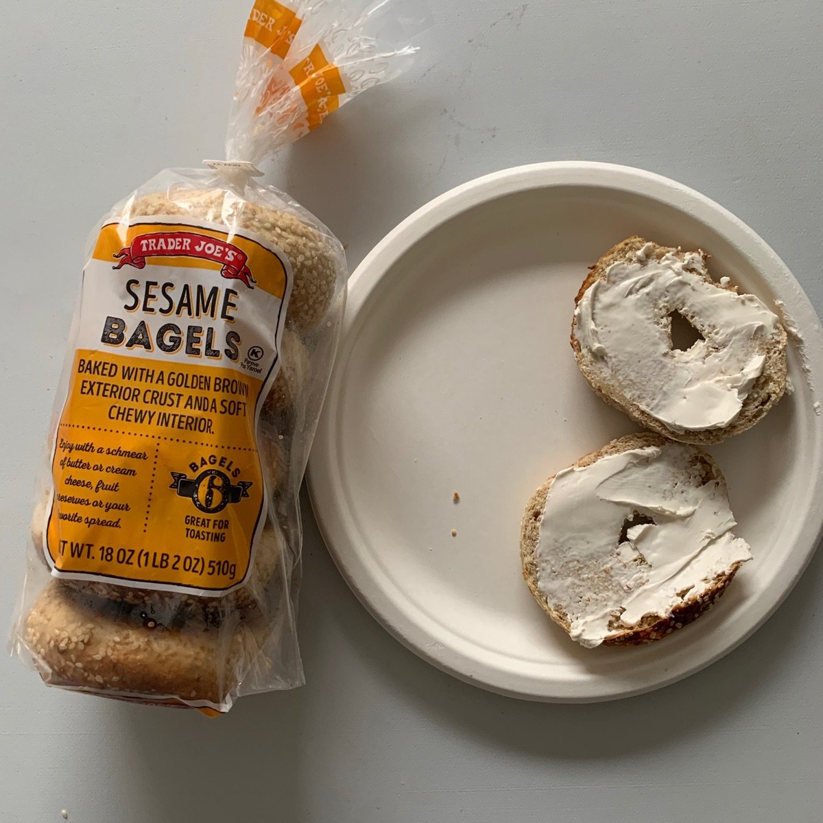 Trader Joe's - Sesame Bagels Review | abillion