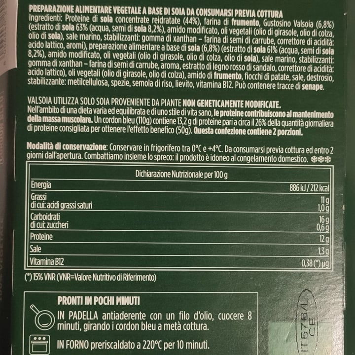 review photo of Valsoia l'irresistibile super cordon bleu shared by @kemen on 22 Dec 2022 - review