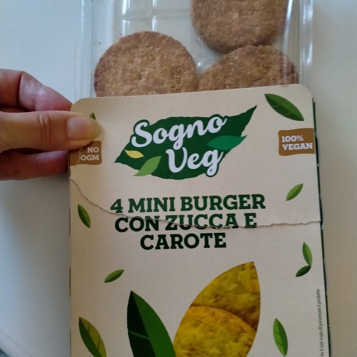 review photo of Sogno veg 4 mini burger con zucca e carote shared by @vt57 on 14 Jul 2022 - review