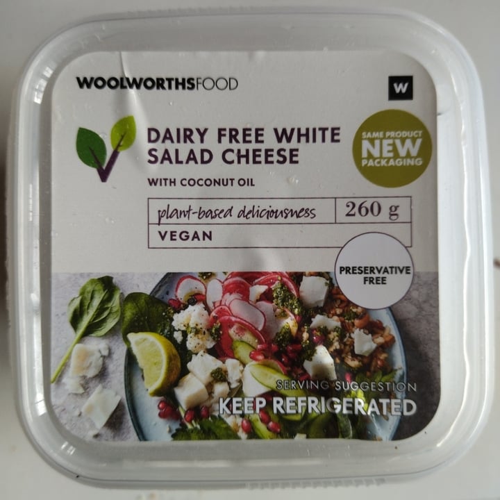 review photo of Woolworths Food Dairy Free White Salad Cheese shared by @jeanine3 on 24 Oct 2022 - review