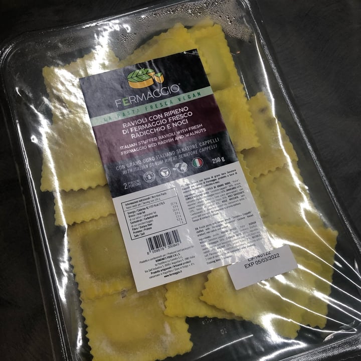 review photo of Fermaggio Ravioli con ripieno di Fermaggio fresco radicchio e noci shared by @rossrebel on 15 Oct 2022 - review