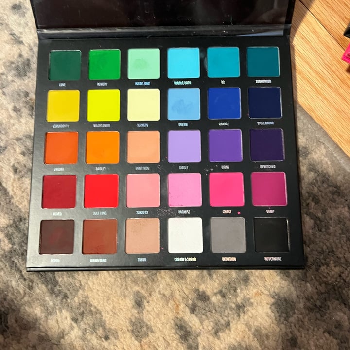 review photo of Blend Bunny Cosmetics Eye Shadow Palette shared by @wahbabe on 27 Feb 2022 - review