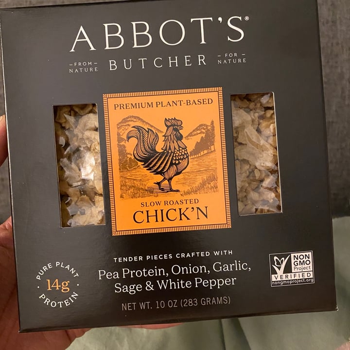 photo of Abbot's Butcher Premium Plant Based Chopped Chick'n shared by @abadgevegan on  05 Feb 2022 - review