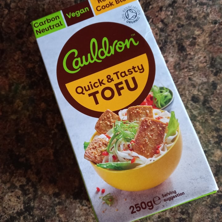 photo of Cauldron Quick & Tasty Tofu Block shared by @marivezza on  04 Mar 2022 - review
