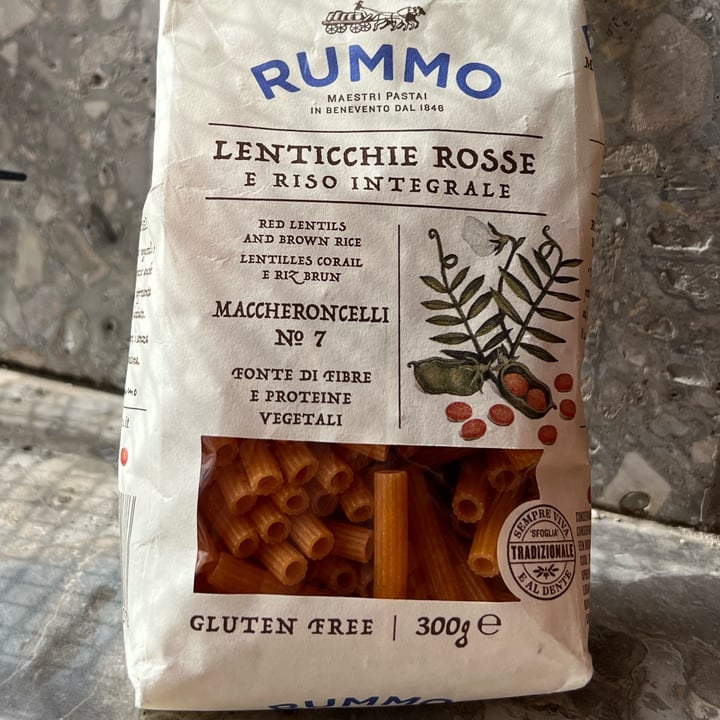 photo of Rummo Maccheroncelli di lenticchie rosse e riso integrale shared by @fsc on  21 Sep 2022 - review