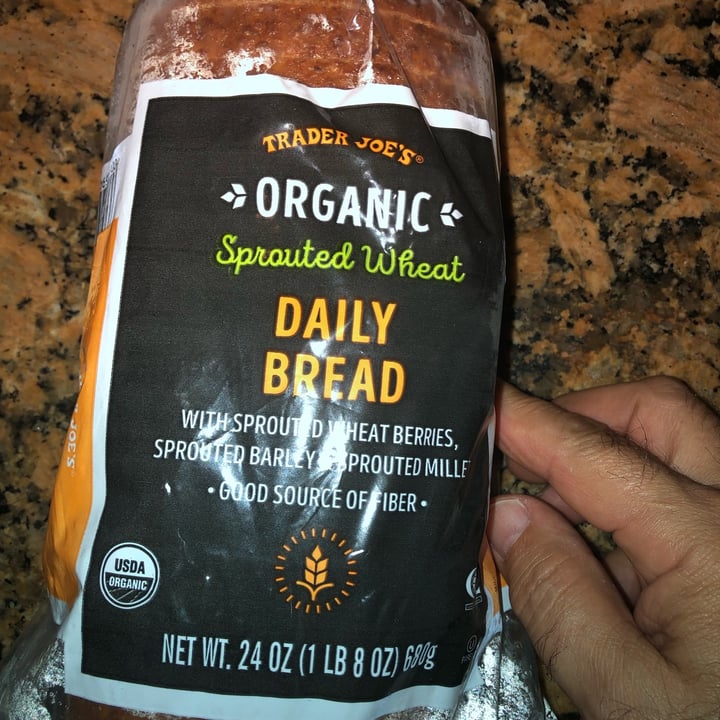photo of Trader Joe's Sprouted Wheat Daily Bread shared by @palmbayins on  25 May 2022 - review