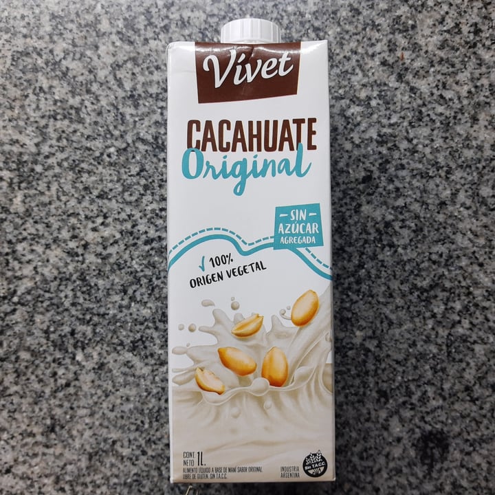 photo of Vívet Leche de Cacahuate sabor Original Sin Azúcar shared by @melulu on  07 May 2021 - review