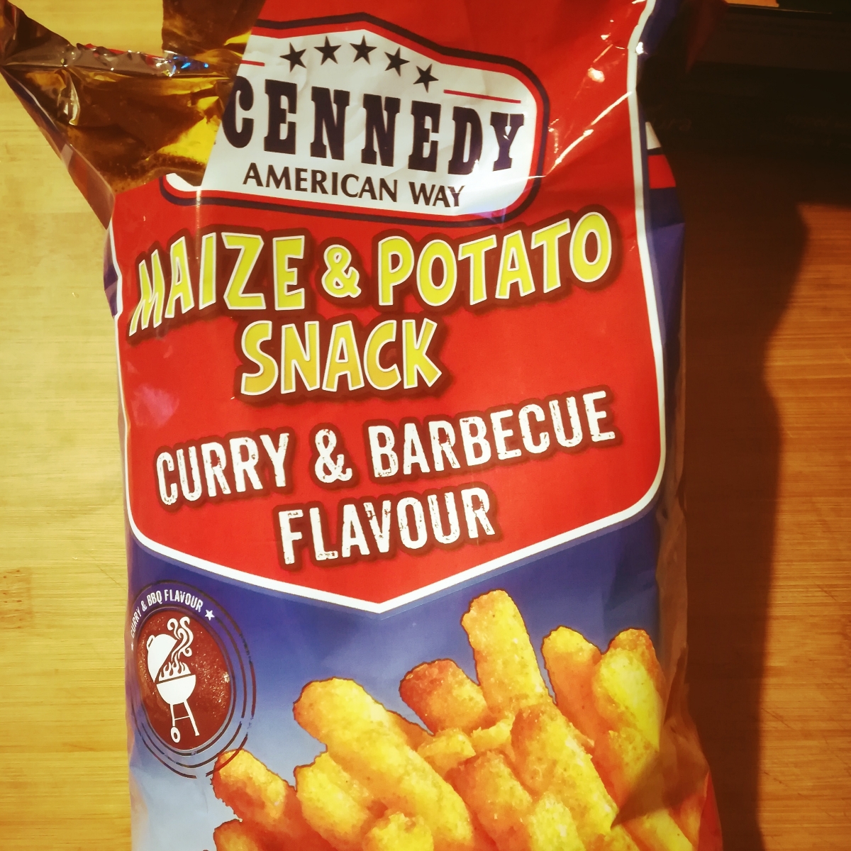 Mcennedy Maize and potato snack Curry and Barbecue flavor Review | abillion