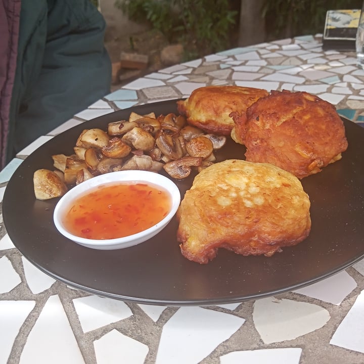 photo of Pure Café Corn Fritters shared by @jaeskaapool on  26 Nov 2020 - review