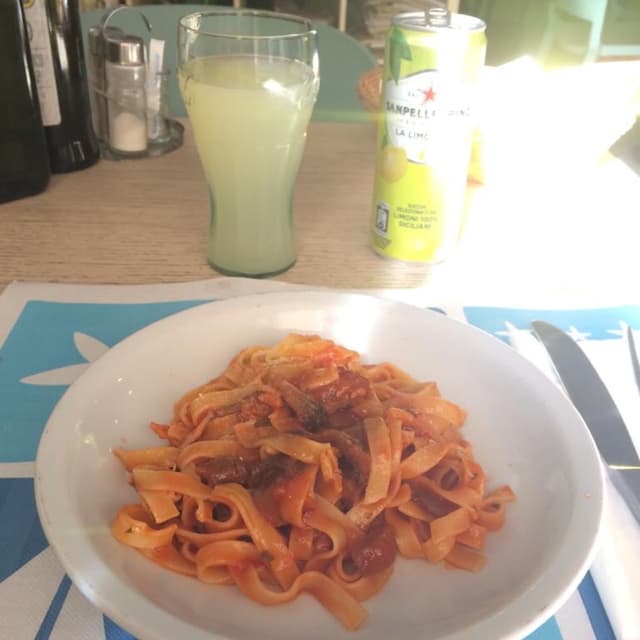Photo of the dish “Tagliatelle con ragù di funghi”