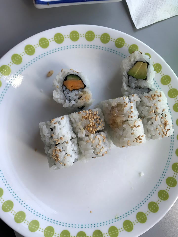 photo of Bay Sushi Yam roll and avocado roll shared by @mayaswift on  27 Apr 2018 - review