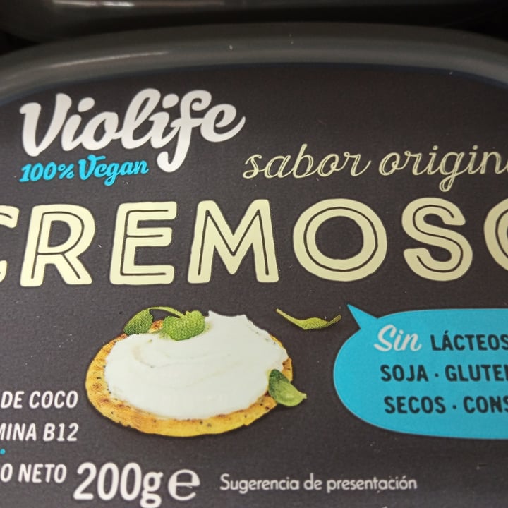 photo of Violife Queso Untable Cremoso sabor Original shared by @lalocadelosgatos8 on  29 Aug 2021 - review