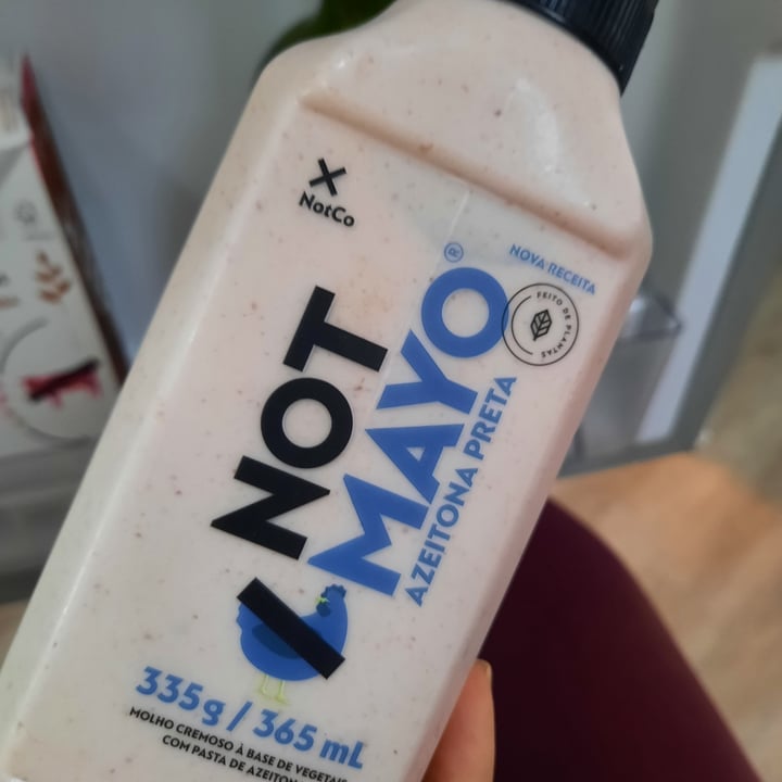 photo of NotCo Not Mayo Azeitona Preta shared by @rebecalacava on  21 Mar 2022 - review