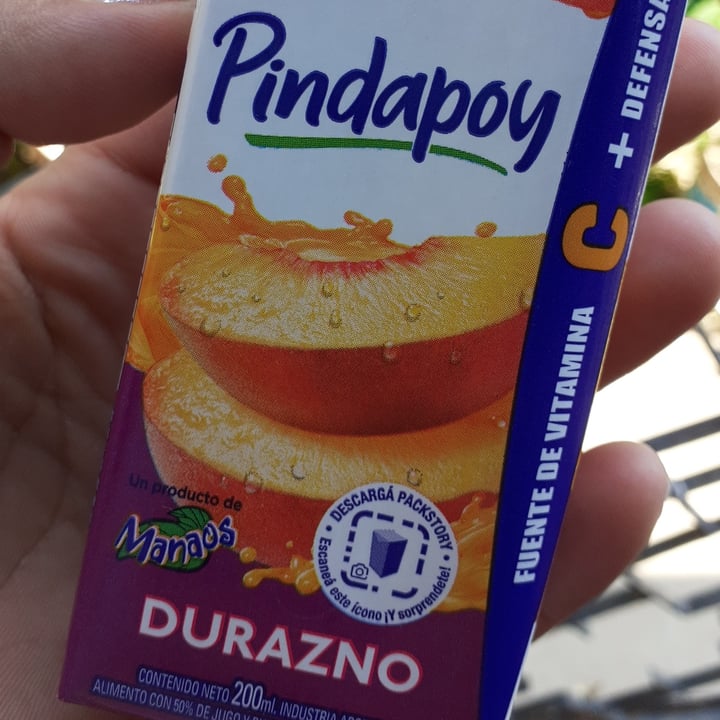 review photo of manaos Jugo Pindapoy Sabor Durazno shared by @nomadatrecw on 23 Oct 2021 - review