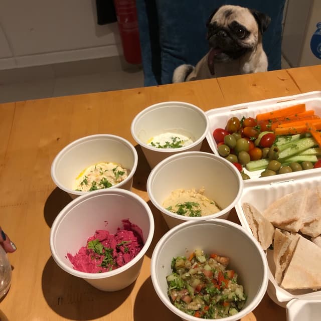 Foto del plato “Pita meze sharing platter”