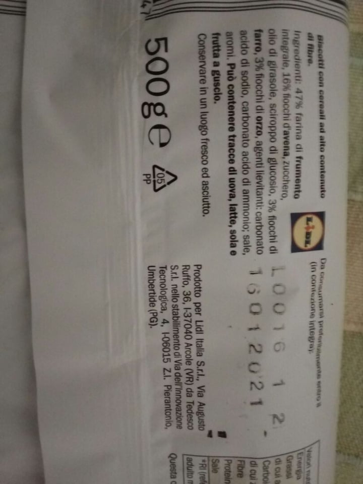 review photo of Realforno Biscotti Ai Quattro Cereali shared by @elisabettap on 18 Apr 2020 - review