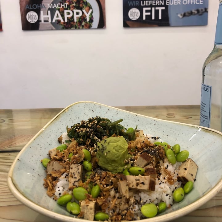 photo of Aloha POKE in der Maxvorstadt self created bowl shared by @kesidb on  13 Nov 2021 - review