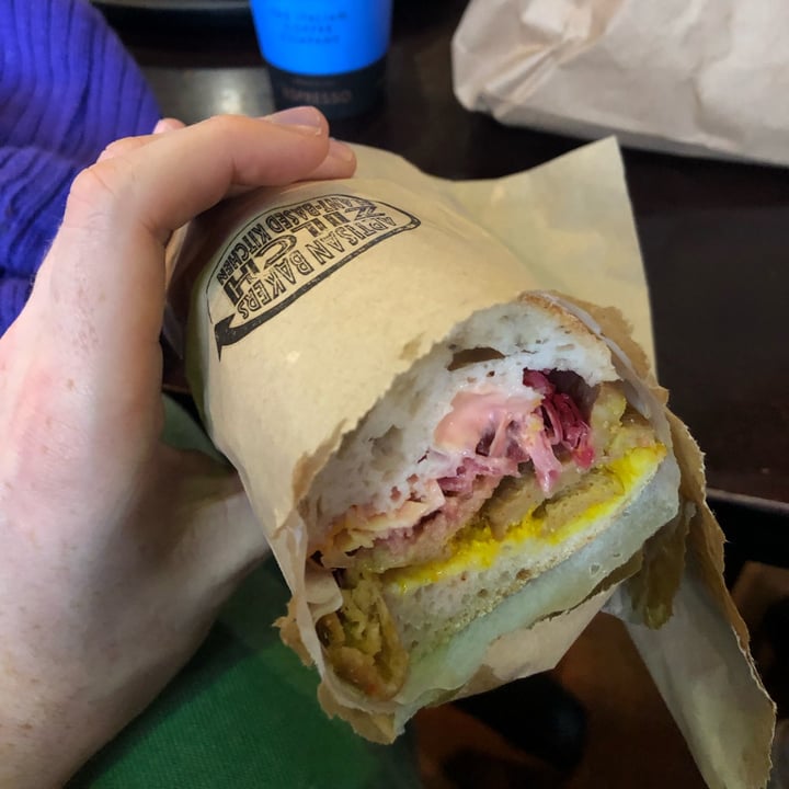 photo of Zilch Bakery & Deli Rueben Sandwich shared by @brandonthefruit on  10 Apr 2022 - review
