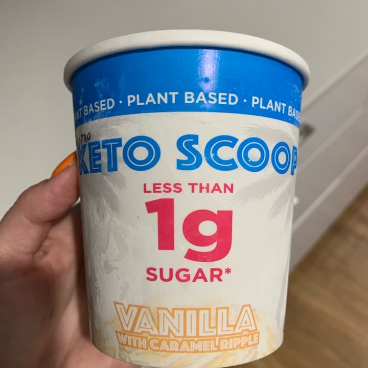 photo of Keto scoop Vanilla with caramel Ripple shared by @justineswhitsundays on  02 Dec 2021 - review