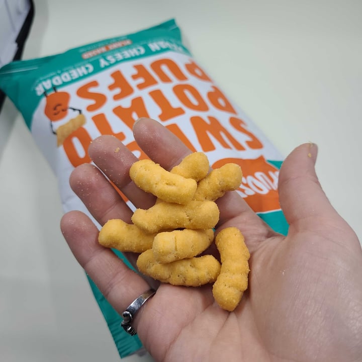 photo of Spudsy Foods Vegan Cheesy Cheddar Sweet Potato Puffs shared by @greentini4 on  20 Oct 2021 - review