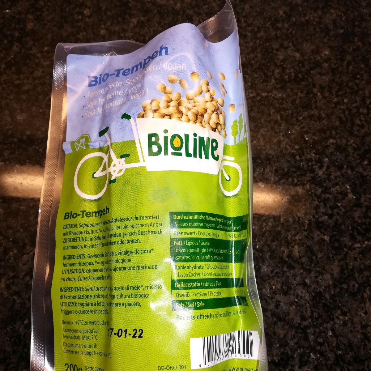 Bio Tempeh from Bioline - Vegan Product Reviews & Ratings | abillion