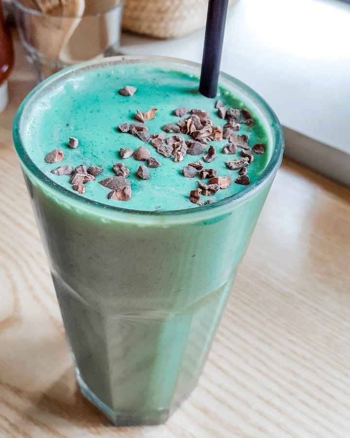 photo of Plant Café & Kitchen Power Green Smoothie shared by @theveganhopper on  09 Dec 2020 - review