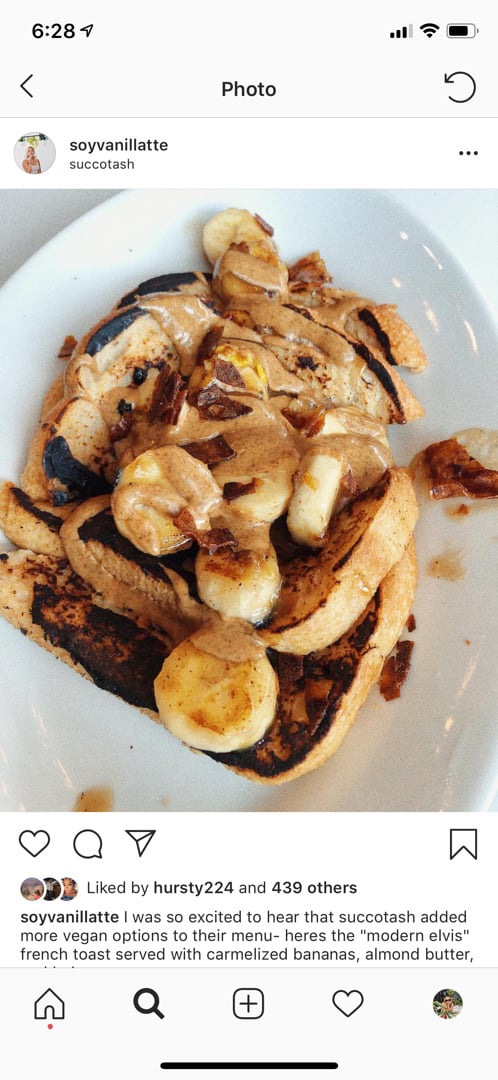 photo of Succotash Modern Elvis shared by @soyvanillatte on  16 May 2019 - review