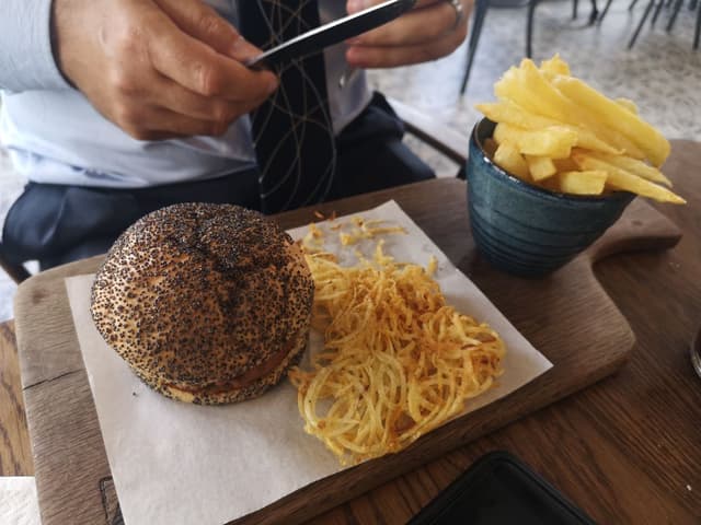 Photo of the dish “Above and Beyond Burger”