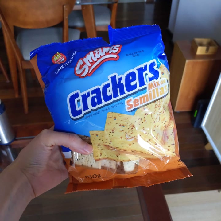 photo of smams Crackers Mix De Semillas shared by @cardolina on  28 Oct 2022 - review