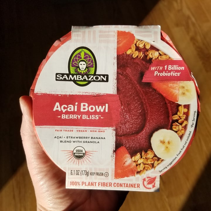 photo of Sambazon Berry Bliss Açai Bowl shared by @gretchens on  24 Nov 2020 - review