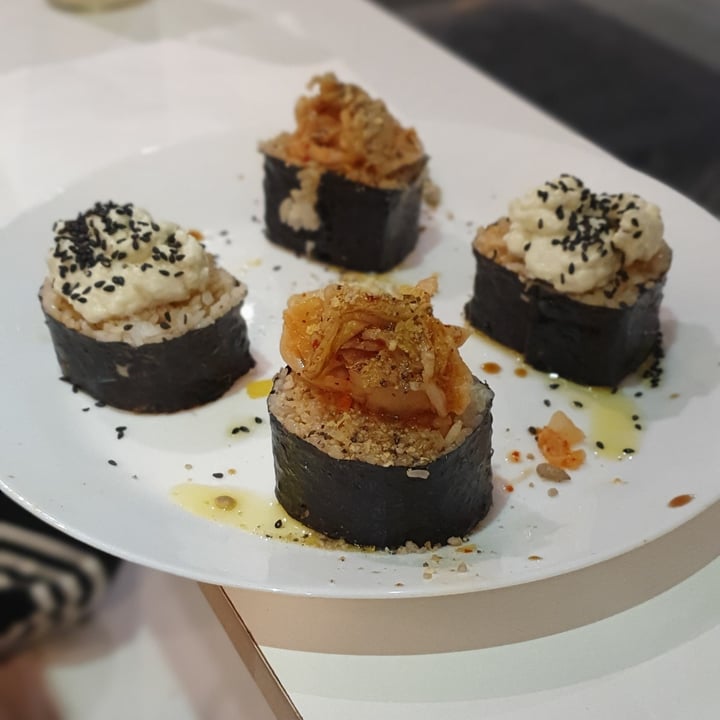 review photo of Vegan Yes Shoreditch Kimbap shared by @veganwop on 19 Sep 2020 - review