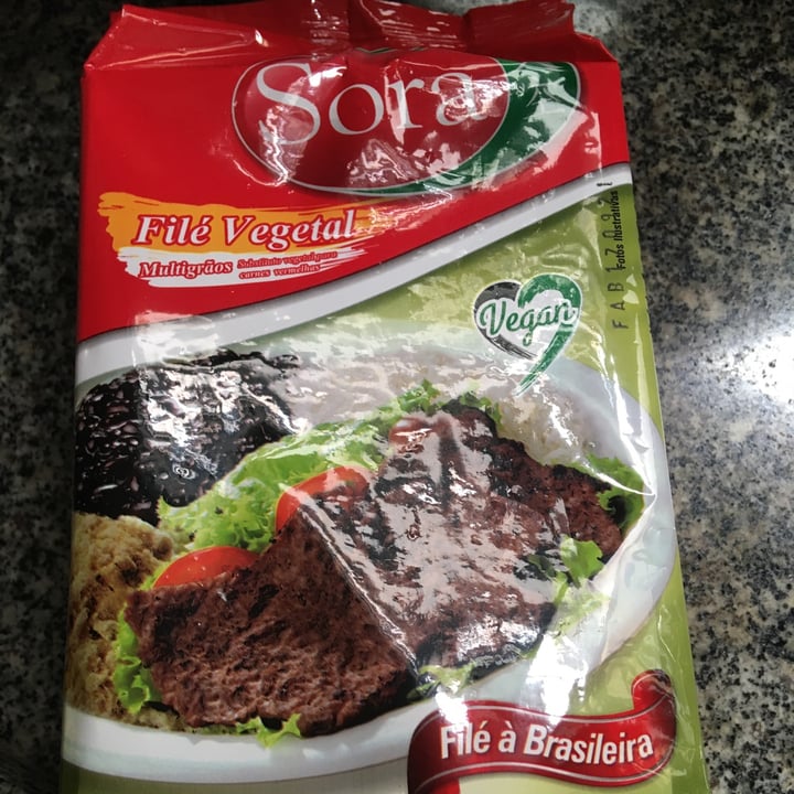 photo of Sora Filé vegetal shared by @carlaolfernandes on  02 Apr 2022 - review