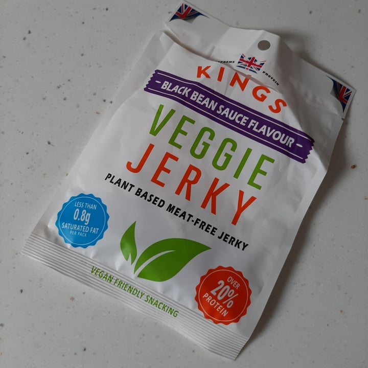 Kings Veggie Jerky Black Bean Sauce Flavour Review abillion